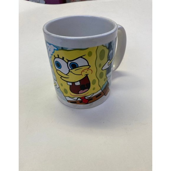 Spongebob White Ceramic‎ Coffee Mug - Picture 1 of 5
